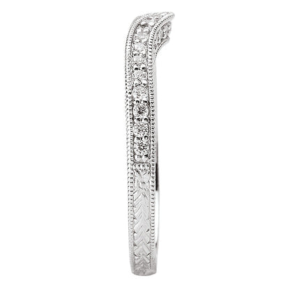 Curved Wedding Band