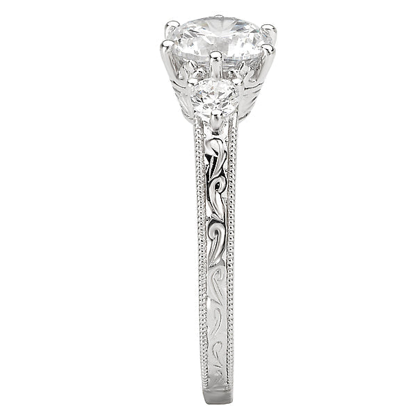 Vintage Semi-Mount Diamond Ring