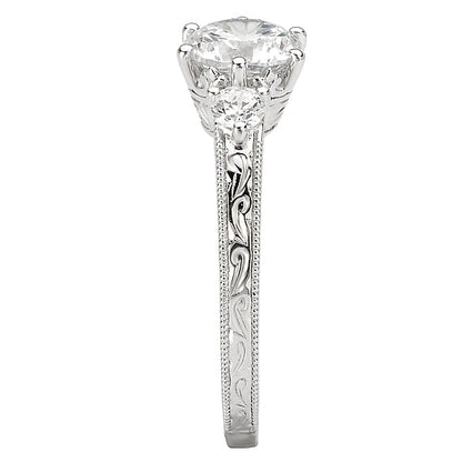 Vintage Semi-Mount Diamond Ring