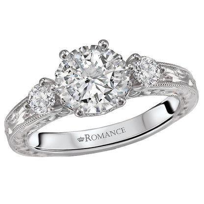 Vintage Semi-Mount Diamond Ring