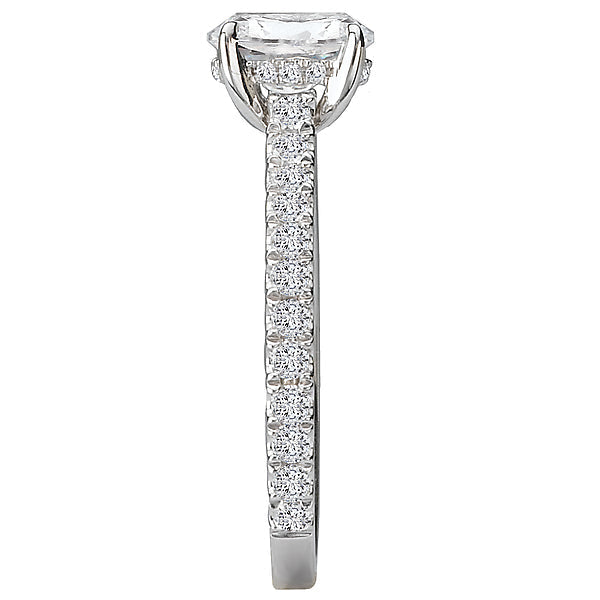 Classic Semi-Mount Diamond Ring