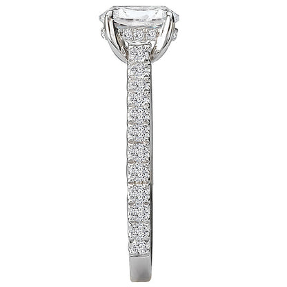 Classic Semi-Mount Diamond Ring