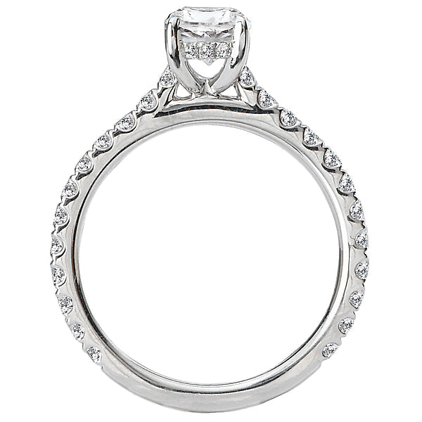 Classic Semi-Mount Diamond Ring