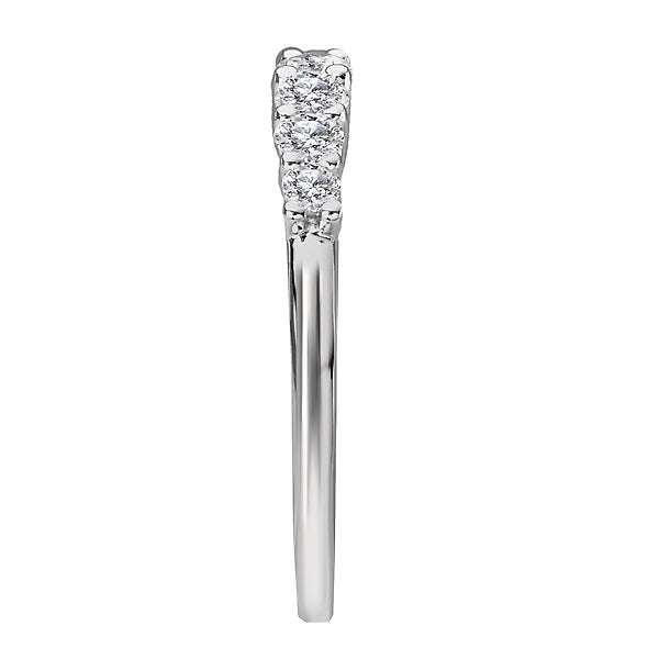 Matching Straight Front Wedding Band