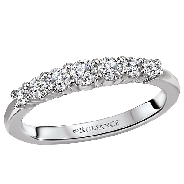 Matching Straight Front Wedding Band