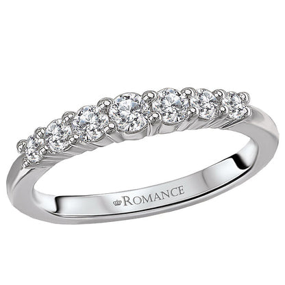 Matching Straight Front Wedding Band