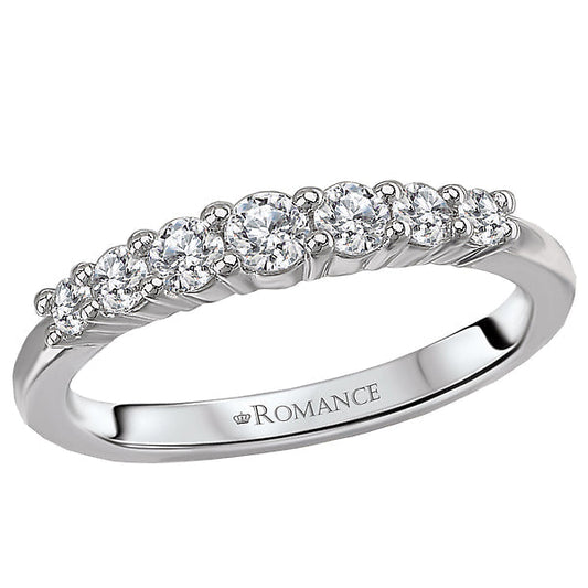 Matching Straight Front Wedding Band