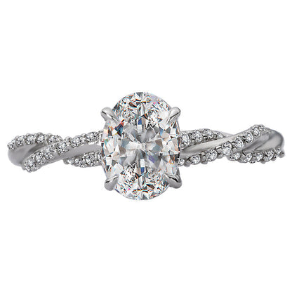 Classic Semi-Mount Diamond Ring
