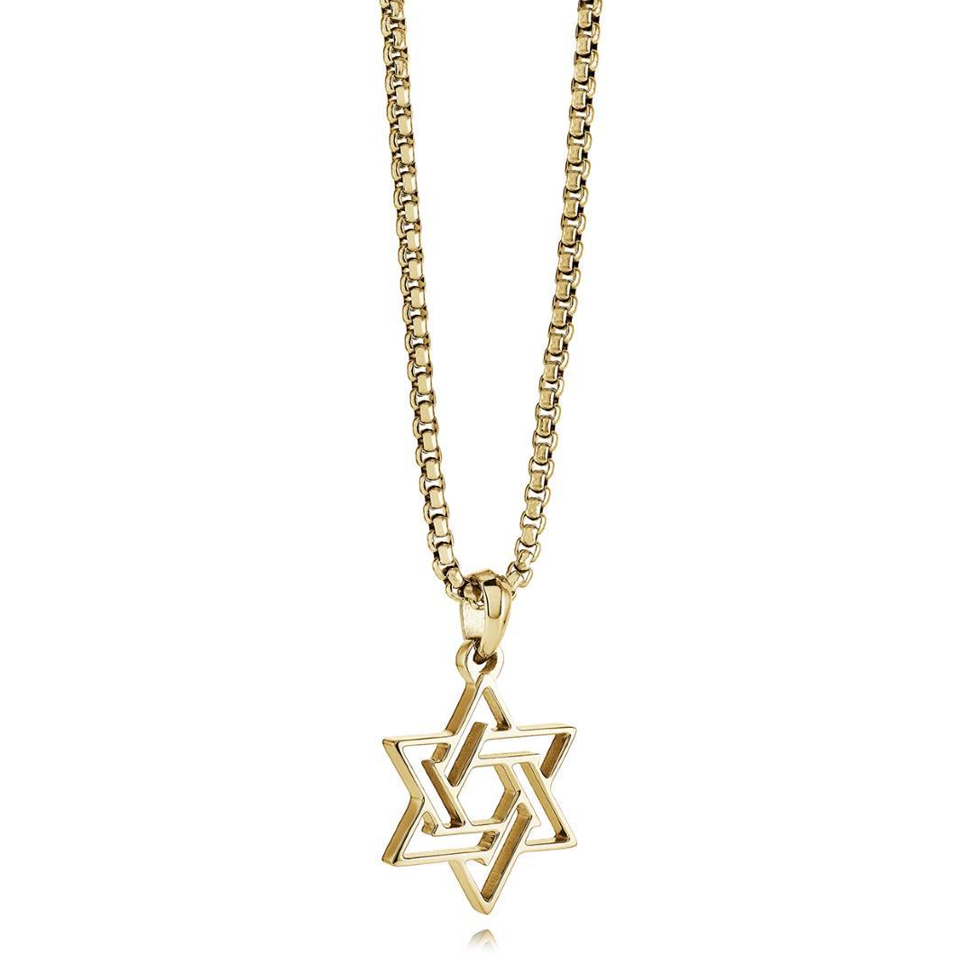 CUT OUT STAR OF DAVID PENDANT