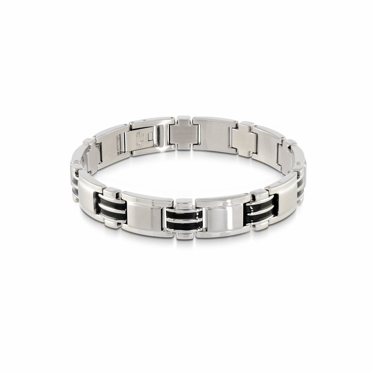 11MM BRUSHED LINK BRACELET