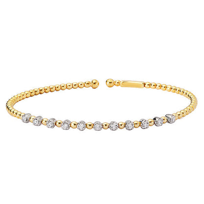 Two-Tone Diamond Bracelet