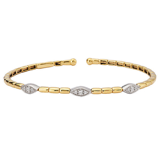 Diamond Cuff Fashion Bracelet