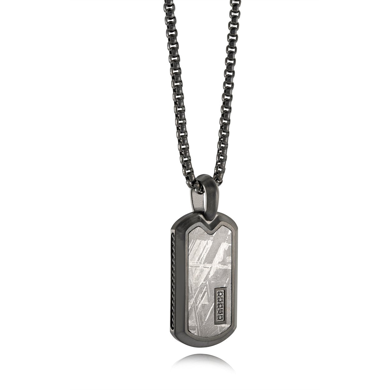 METEORITE DOG TAG PENDANT