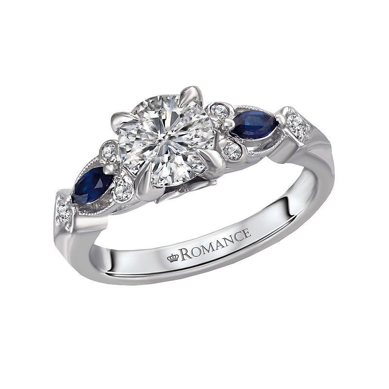 Romance Classic Semi-Mount Diamond Ring