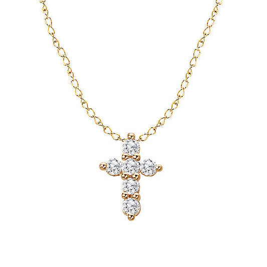 Diamond Cross Pendant