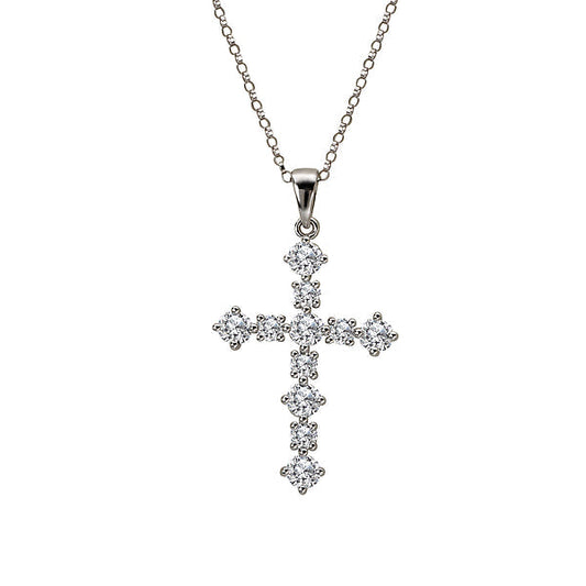 Diamond Cross Pendant