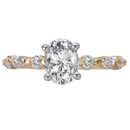 Classic Semi-Mount Diamond Ring