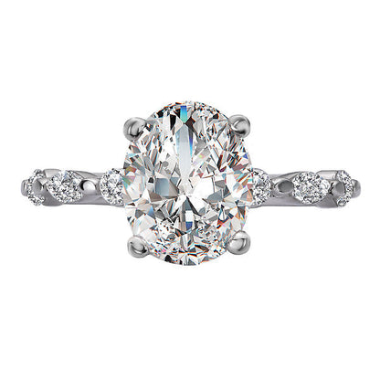 Semi-Mount Diamond Engagement Ring
