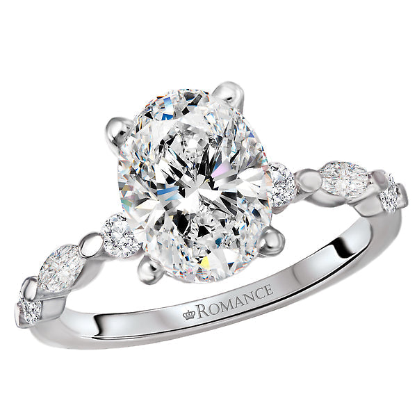 Semi-Mount Diamond Engagement Ring