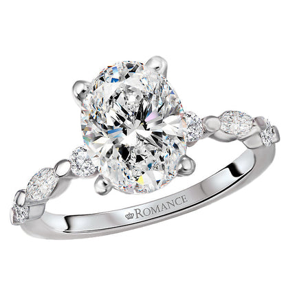 Semi-Mount Diamond Engagement Ring