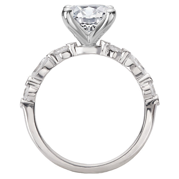 Semi-Mount Diamond Engagement Ring