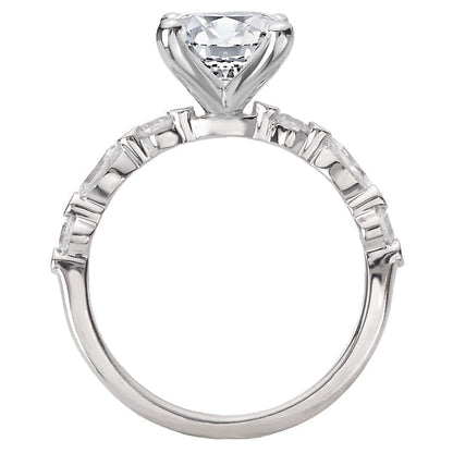 Semi-Mount Diamond Engagement Ring