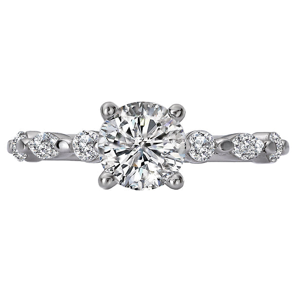 Classic Semi-Mount Diamond Ring