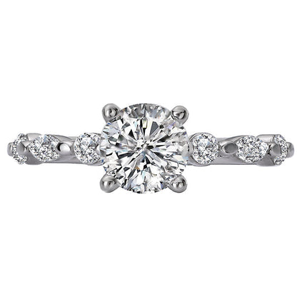 Classic Semi-Mount Diamond Ring