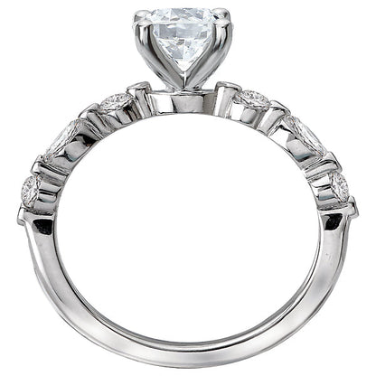Classic Semi-Mount Diamond Ring