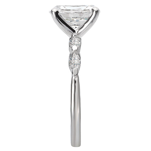 Semi-Mount Diamond Engagement Ring