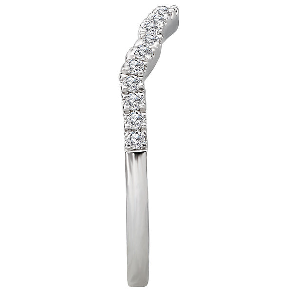 Curved Wedding Band