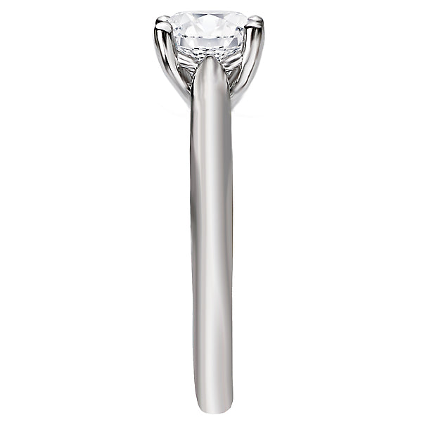 Solitaire Semi-Mount Diamond Ring