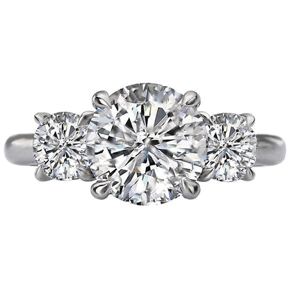 Custom Semi-Mount Diamond Ring