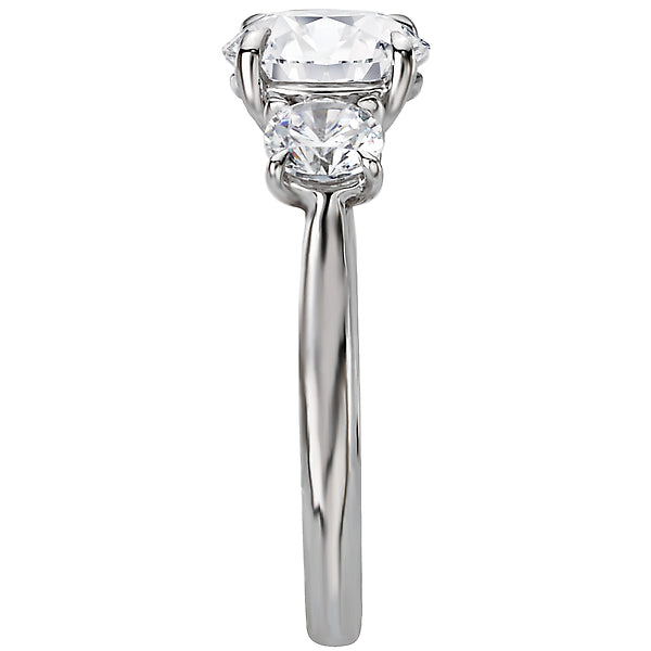 Custom Semi-Mount Diamond Ring