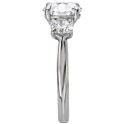 Custom Semi-Mount Diamond Ring