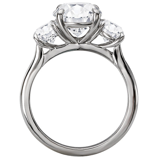 Custom Semi-Mount Diamond Ring