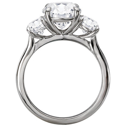 Custom Semi-Mount Diamond Ring