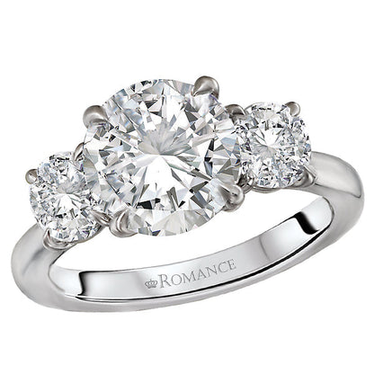 Custom Semi-Mount Diamond Ring