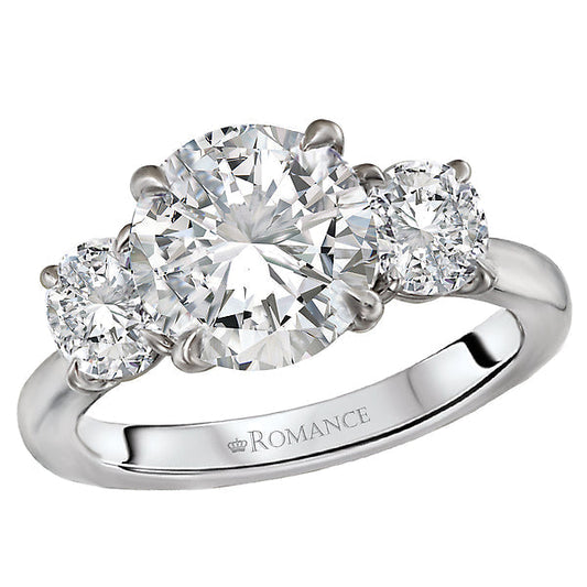 Custom Semi-Mount Diamond Ring