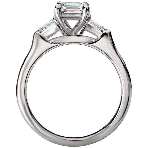 Diamond Semi Mount Engagement Ring