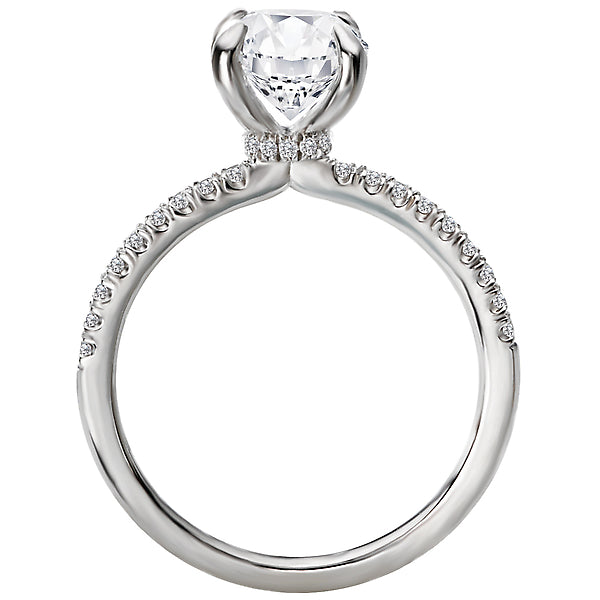 Diamond Semi Mount Diamond Ring