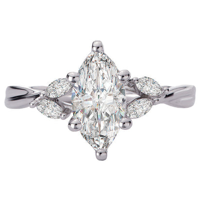 Classic Semi-Mount Diamond Ring