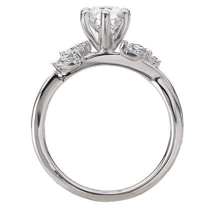 Classic Semi-Mount Diamond Ring