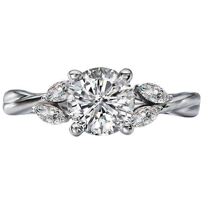 Classic Semi-Mount Diamond Ring
