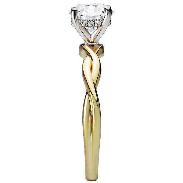 Halo Diamond Engagement Ring