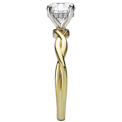 Halo Diamond Engagement Ring