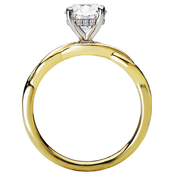 Halo Diamond Engagement Ring