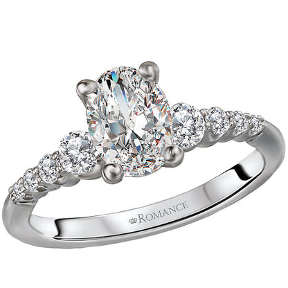 Classic Diamond Semi-Mount Engagement Ring