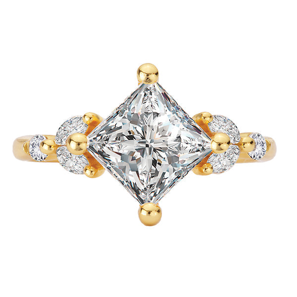 Diamond Semi-Mount Engagement Ring
