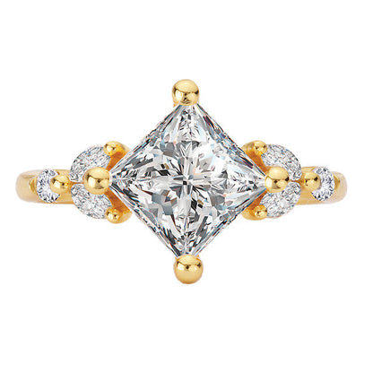 Diamond Semi-Mount Engagement Ring